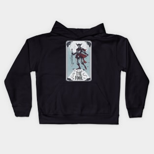 The Fool Tarot Card Kids Hoodie